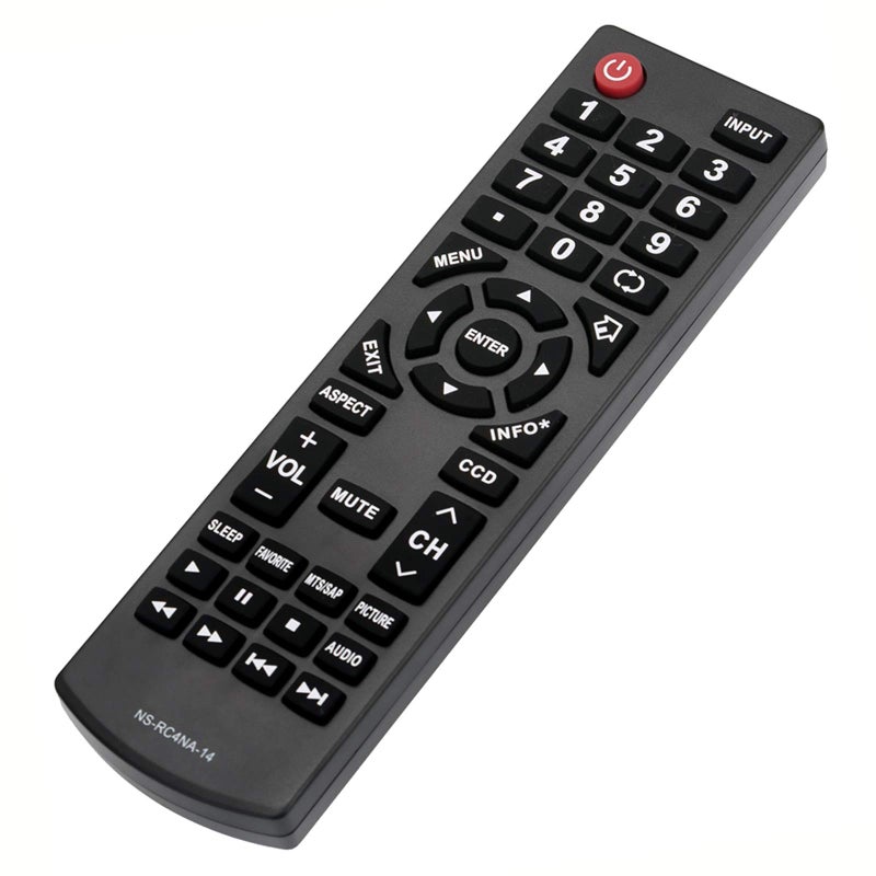 PERFASCIN New NS-RC4NA-14 Remote Control fit for Insignia TV NS-28ED200NA14 NS-50D400NA14 NS-19ED200NA14 NS-55E4400A14 NS-58E4400A14 NS-24E400NA14 NS-60E4400A14 NS-65E4400A14 NS-50L440NA14 NS-46D400NA14 - Image 2